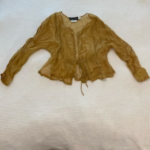 Anna Piaa Neiman Marcus Silk Top Size Small India